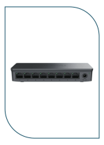 Grandstream Unmanaged Network Switch 8 Gigabit RJ45 ports (GWN7701)