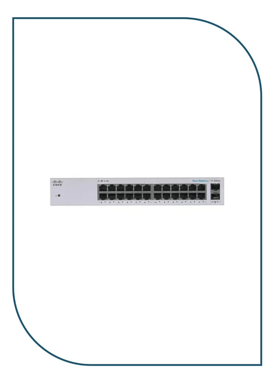 CBS110-24T-EU CBS110 Unmanaged 24-port GE, 2x1G SFP Shared