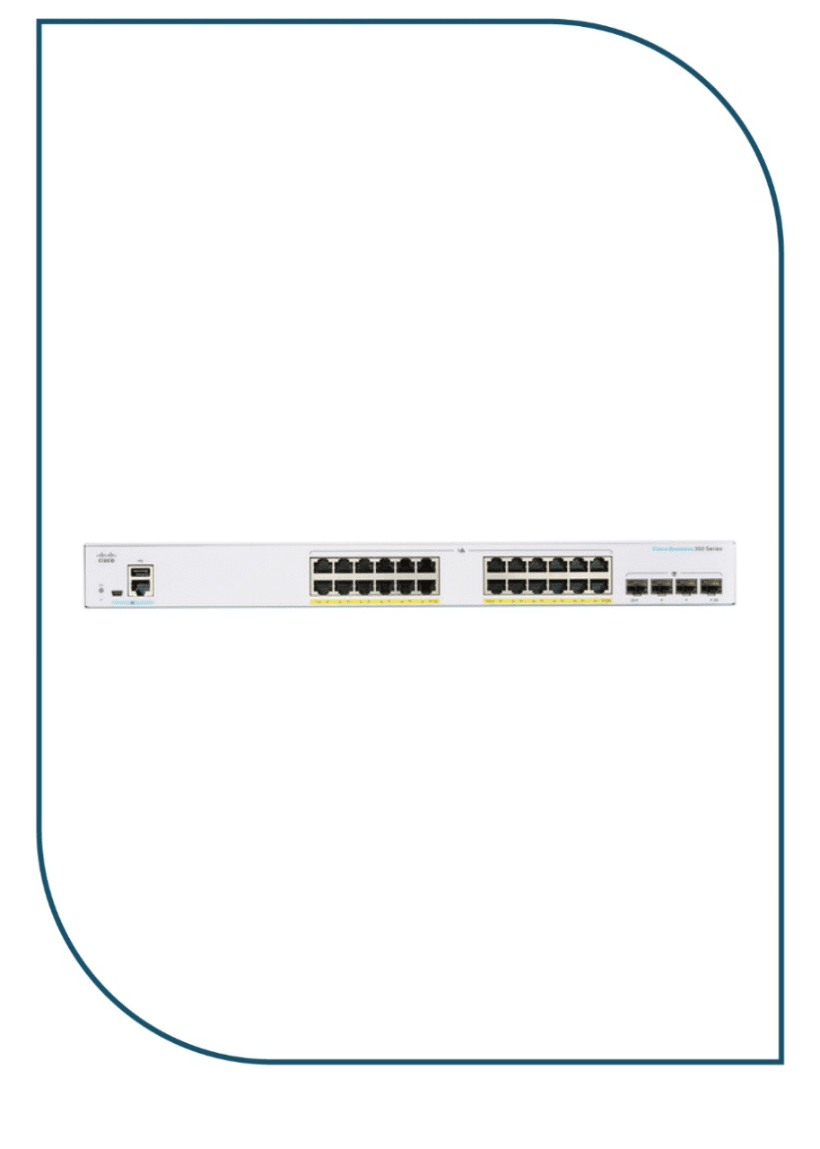 CBS350-24FP-4x-EU CBS350 Managed 24-port GE, Full PoE, 4x10G SFP+ - Image 2