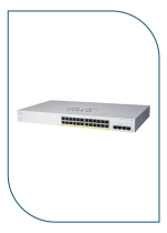 CBS220-24P-4G-EU CBS220 Smart 24-port GE, PoE+, 4x1G SFP