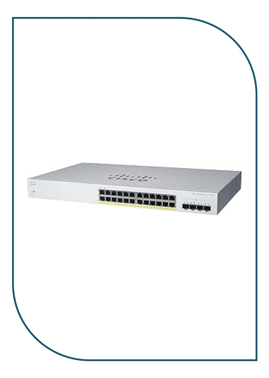 CBS220-24P-4G-EU CBS220 Smart 24-port GE, PoE+, 4x1G SFP