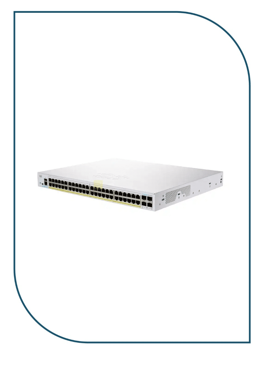 Cisco CBS250-48P-4X-EU CBS250 Smart 48-port GE, PoE, 4x10G SFP+