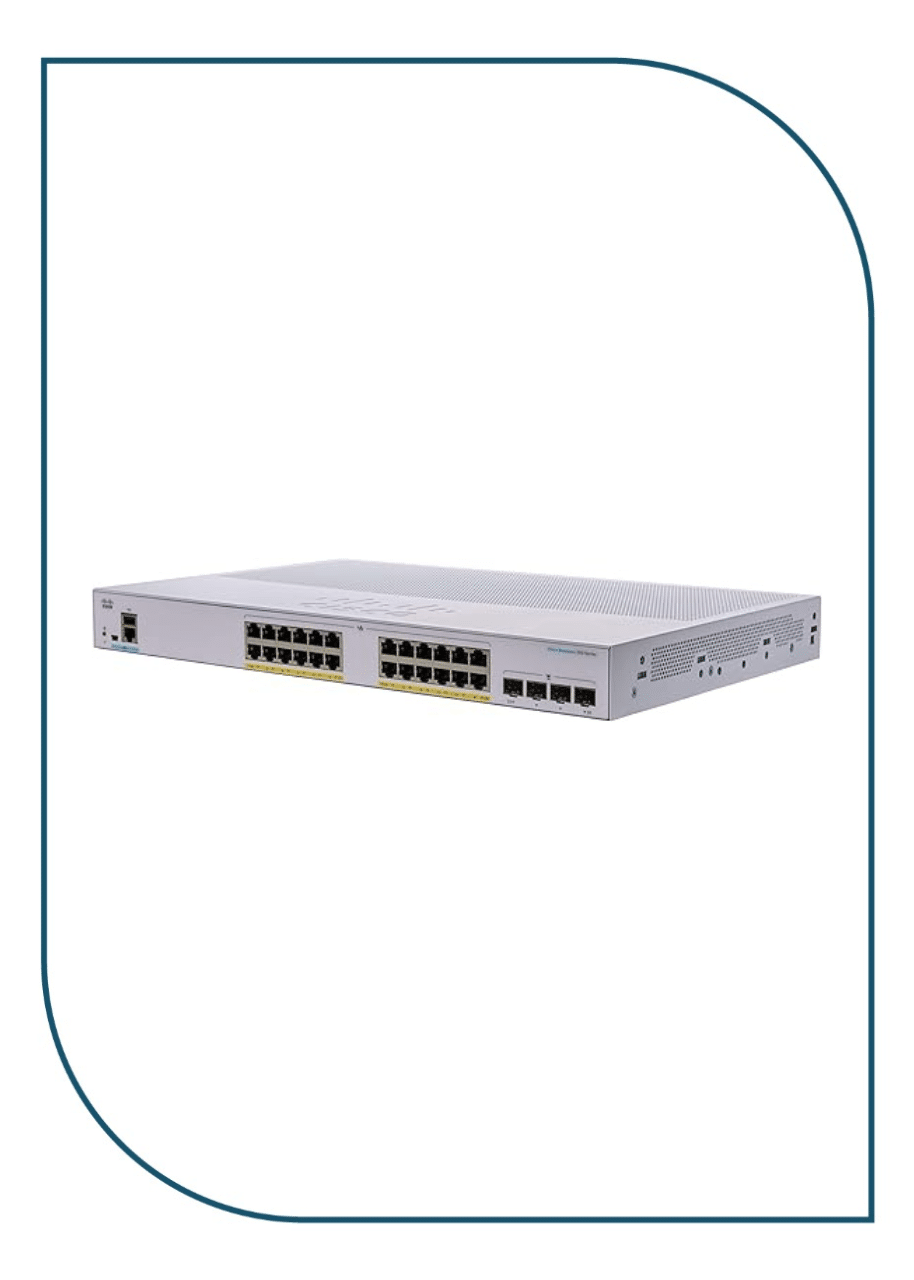 CBS350-24S-4G-EU Managed 24-port SFP, 4x1G SFP