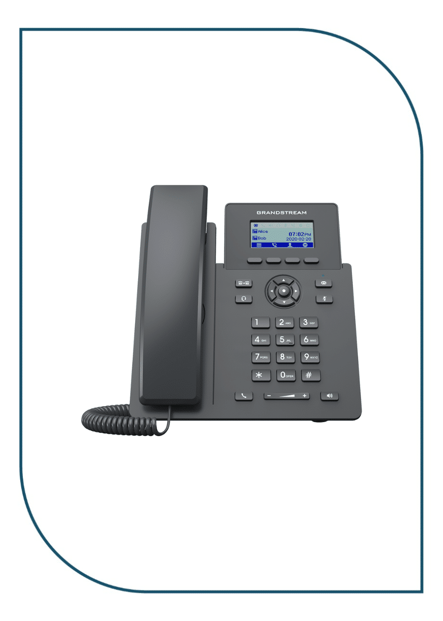 GRP2601P - Grandstream Basic IP Phone, PoE
