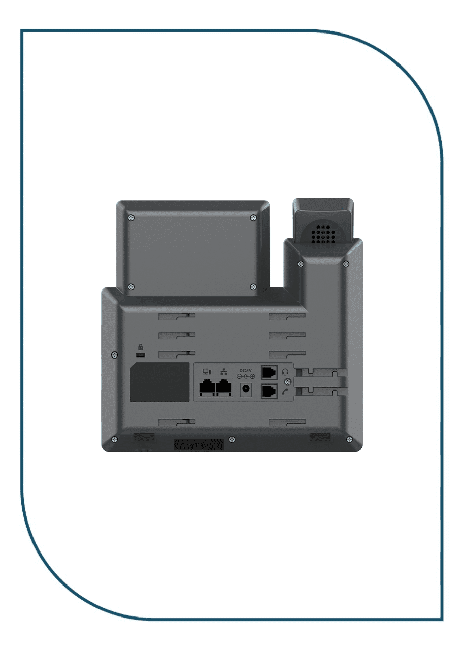 GRP2604P Grandstream IP Phone 6 SIP account ,3 lines - POE - Image 3