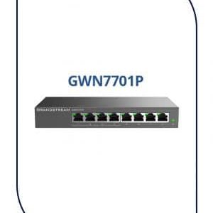 Grandstream 8 PORT GIGABIT UNMANAGED ETHERNET SWITCH WITH 4 PORTS POE (GWN7701P)