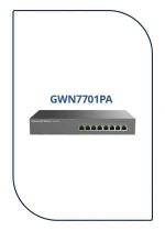 Grandstream Unmanaged Network Switch (GWN7701PA)