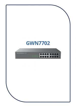 Grandstream Unmanaged Network Switch 16x Gigabit ports (GWN7702)