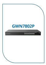 Grandstream 16-Port PoE 240W Network Switch (GWN7802P)