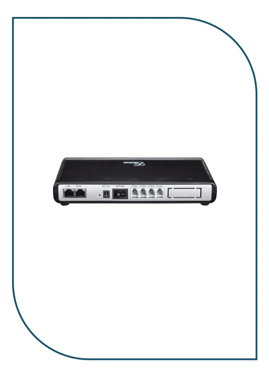 Grandstream FXO Gateway 4RJ11 FXO ports (GXW4104) - Image 2