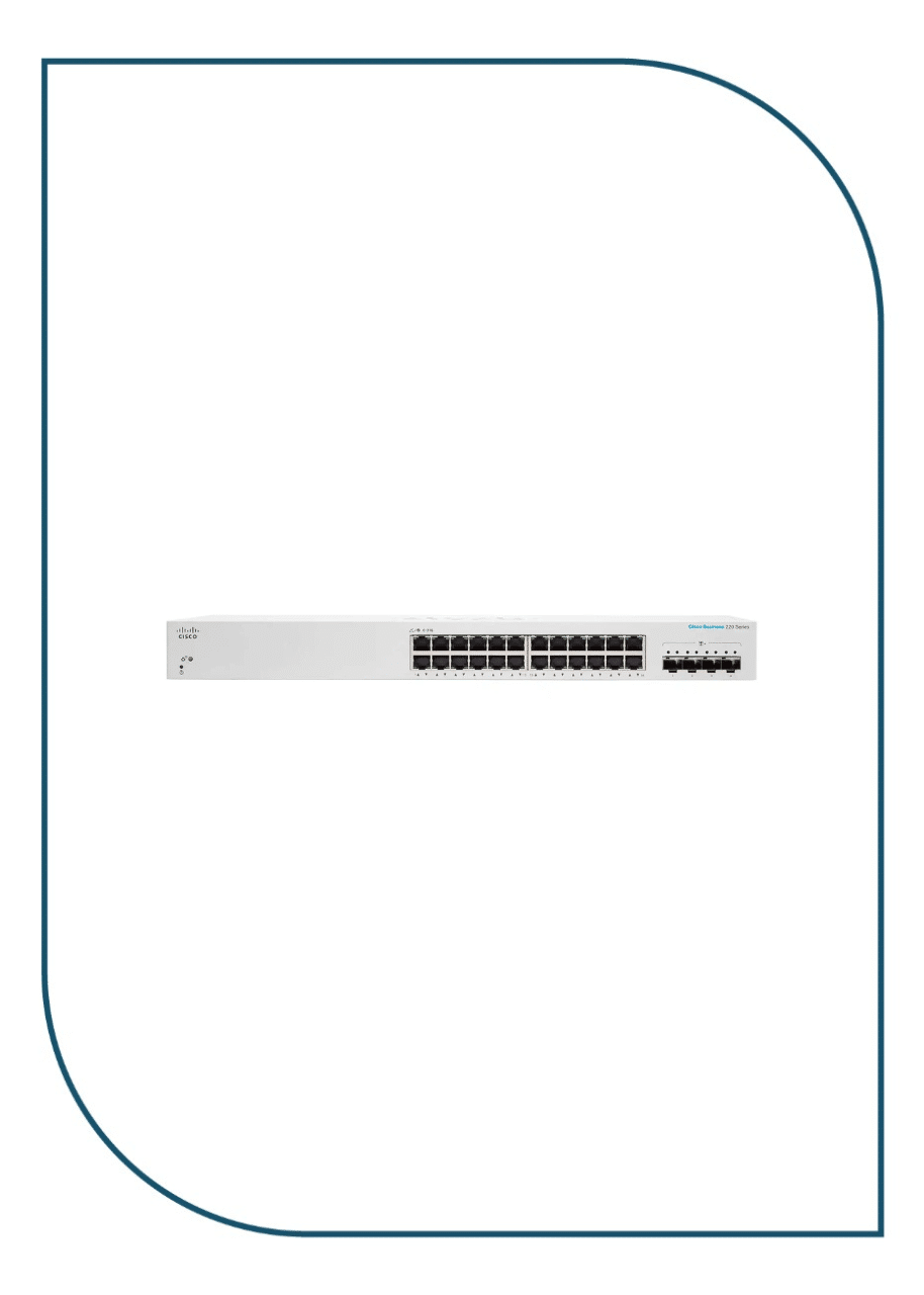 CBS220-24T-4G-EU CBS220 Smart 24-port GE, 4x1G SFP+