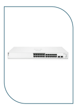 HPE JL813A Networking Instant On Switch 24p Gigabit CL4 PoE 2p SFP 195W 1830