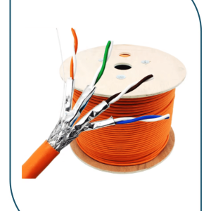 PL-C7SF-LSZH-W ProLink CAT.7 S/STP CABLE, 4 PAIR 23 AWG , LSZH , Orange