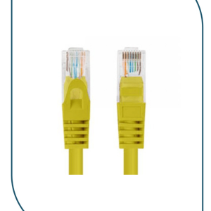 PL-PC-U6-0.25Y ProLink UNSHIELDED CAT6 PATCH CORD W/ T568B WIRING, 0.25M, LSZH Yellow