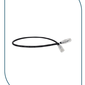 PL-PC-U6-0.5BK UNSHIELDED CAT6 PATCH CORD W/ T568B WIRING, 0.5M, LSZH Black