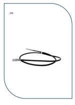 PL-PC-U6-1BK UNSHIELDED CAT6 PATCH CORD W/ T568B WIRING, 1M, LSZH Black