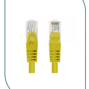 ProLink UNSHIELDED CAT6 PATCH CORD W/ T568B WIRING, 1M, LSZH Yellow PL-PC-U6-1Y