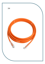 PL-PC-U6-3OR ProLink UNSHIELDED CAT6 PATCH CORD W/ T568B WIRING, 3M, LSZH Orange