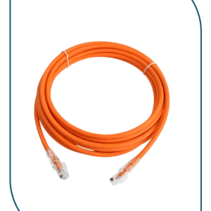 PL-PC-U6-3OR ProLink UNSHIELDED CAT6 PATCH CORD W/ T568B WIRING, 3M, LSZH Orange