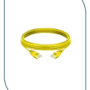 PL-PC-U6-3Y UNSHIELDED CAT6 PATCH CORD W/ T568B WIRING, 3M, LSZH Yellow