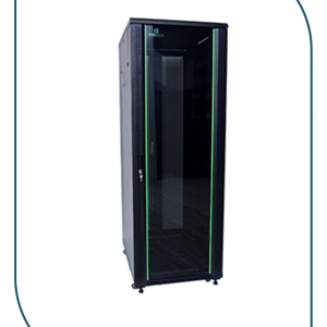 ProRack 42U 800*800 Standing server rack with Glass door, 4 fans, 1 shelf and 1 PDU 8 outlet (PR-FG8842)
