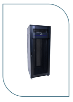 ProRack 27U 600*1000Standing network rack with vented door,4 fans, 1 shelf and 1 PDU 8 outlet (PR-FV6127)