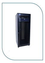 ProRack 42U 600*1000Standing network rack with vented door, 4 fans, 1 shelf and 1 PDU 8 outlet (PR-FV6142)