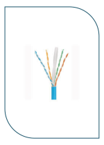 PUL6004WH-FE Panduit CAT. 6 U/UTP CABLE TX6000 LSZH 75C , 4 PR/23 AWG , White , RIB