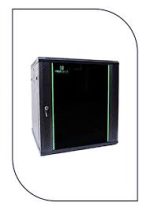 ProRack 12U 600*600Wall mount cabinet with glass door, 1 fan, 1 shelf and 1 PDU 6 outlet (PR-W6612)