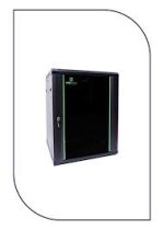 ProRack 15U 600*600Wall mount cabinet with glass door, 1 fan, 1 shelf and 1 PDU 6 outlet (PR-W6615)