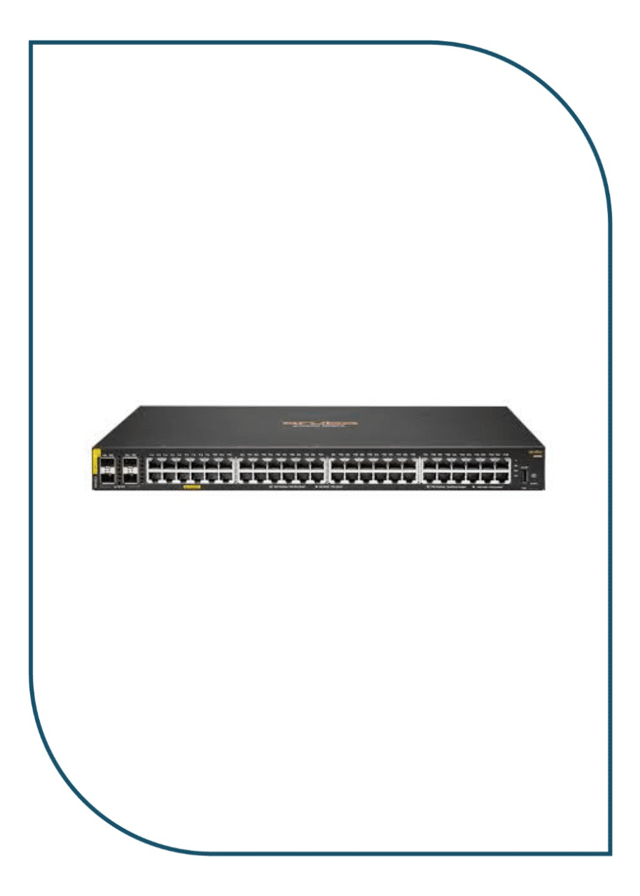 Aruba 6000 48G Class4 PoE 4SFP 370W Switch (R8N85A)