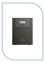 APC Easy UPS 1 Ph Line Interactive, 3kVA, Tower, 230V, 4 Schuko CEE 7 outlets, AVR, LCD (SMV3000AI-GR)
