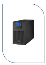 SRV3KI APC Easy UPS On-Line, 3kVA/ 2400W, Tower, 230V, 6x IEC C13 + 1x IEC C19 outlets, Intelligent Card Slot, LCD