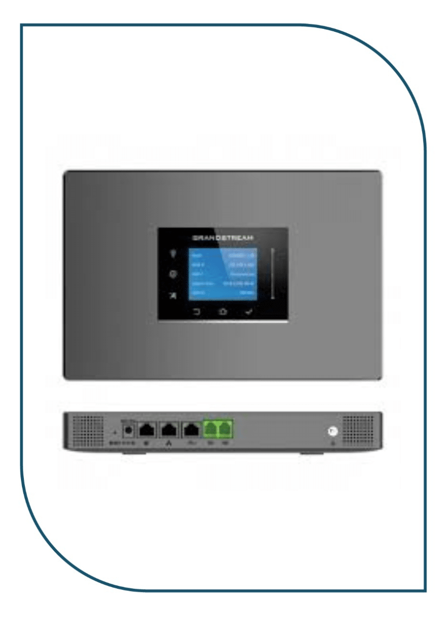 Grandstream IPPBX, 1 FXO, 1 FXS, 500 Users, 75 Concurrent Calls (UCM6301)