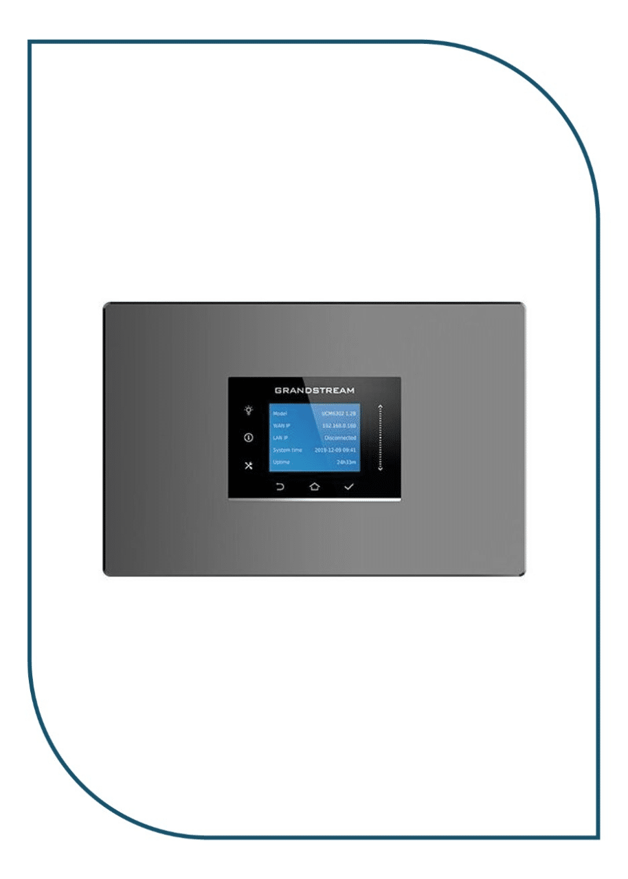 UCM6302A Grandstream IPPBX, 2 FXO, 2 FXS, 500 Users, 75 Concurrent Calls