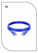 PL-PC-U6-3BL UNSHIELDED CAT6 PATCH CORD W/ T568B WIRING, 3M, LSZH Blue