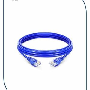 PL-PC-U6-3BL UNSHIELDED CAT6 PATCH CORD W/ T568B WIRING, 3M, LSZH Blue